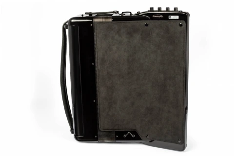 HOHNER MATTIA IV 120 BK gun black - Аккордеон 4/4 фото 2