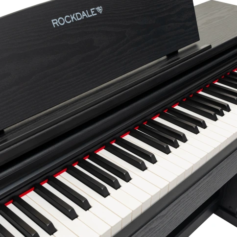 Цифровое пианино ROCKDALE Etude 128 Graded Black фото 13