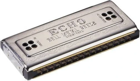 HOHNER Echo Harp 2х32 CG - Губная гармоника тремоло фото 2