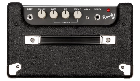 Комбоусилитель для бас гитары Fender RUMBLE 15 V3 230V  фото 5