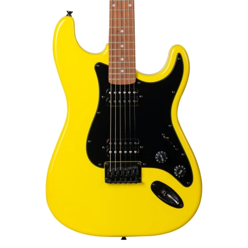 Электрогитара ROCKDALE Stars Plus HT HH Maple Neon Yellow фото 4
