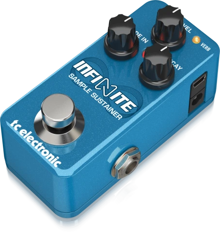 Педаль процессор-сустейнер TC ELECTRONIC INFINITE MINI SAMPLE SUSTAINER фото 2