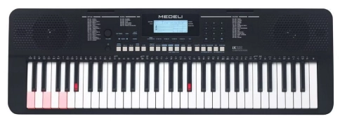 IK110-BK Синтезатор, 61 клавиша, с подсветкой, Medeli фото 1