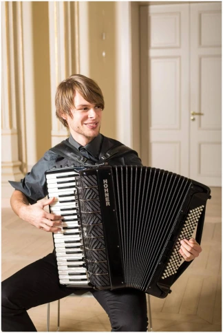 HOHNER MATTIA IV 120 BK gun black - Аккордеон 4/4 фото 13