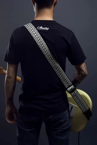 Ремень гитарный Amumu CO05E-GY фото 7