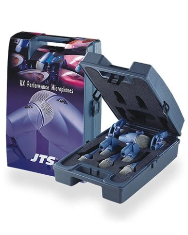 JTS NXB-8M Комплект из 8 инструментальных микрофонов в кейсе фото 1