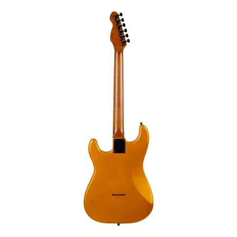 Электрогитара ROCKDALE Stars Plus HT HH Orange Blaze Metallic фото 2