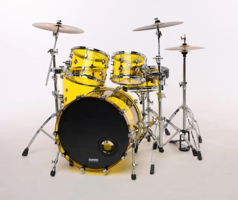 UBA-Am-2216/5 Барабанная установка, акрил, желтая (5 коробок), Мастерская Бехтеревых фото 1