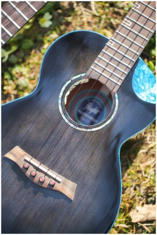 FLIGHT NIGHTHAWK TENOR EQ-A - Укулеле тенор фото 13