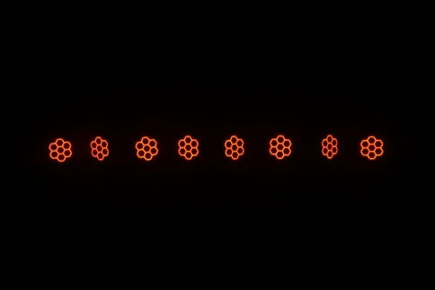 INVOLIGHT LP700 - светодиодный прожектор RGBWA+UV 7шт SMD LED, DMX-512, ИК-ДУ фото 7