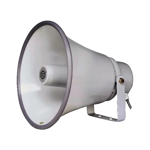 SHOW TC-30AH - громкоговоритель рупорный 30 Вт, 100 В, круглый, серый, IP66 фото 1