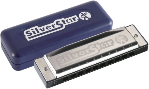 HOHNER Silver Star 504/20 Small box D - Губная гармоника диатоническая фото 1