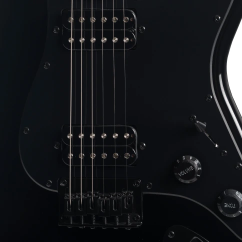 Электрогитара ROCKDALE Stars Plus HT HH Black фото 5