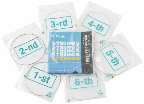 TERRIS SA-CSXL - Струны для акустической гитары фото 3