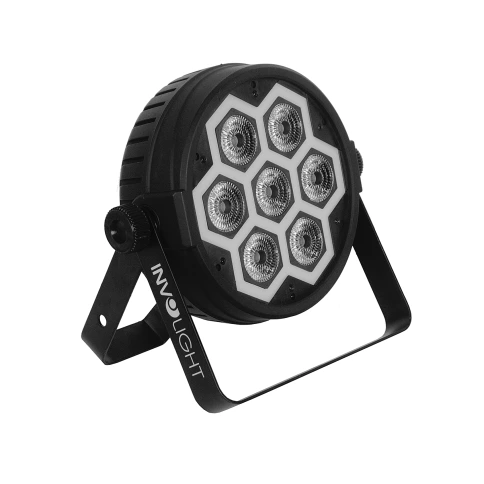 INVOLIGHT LP700 - светодиодный прожектор RGBWA+UV 7шт SMD LED, DMX-512, ИК-ДУ фото 1