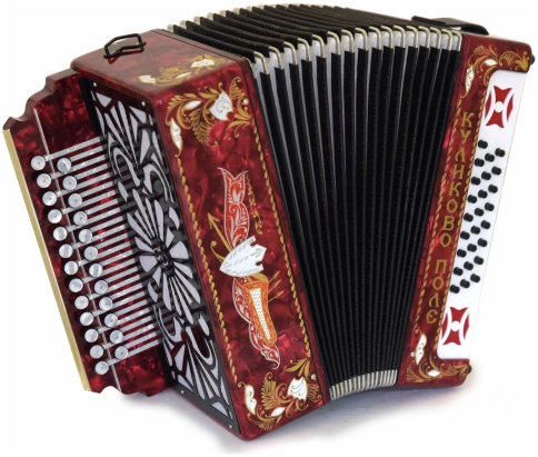 ТУЛЬСКАЯ ГАРМОНЬ Г-3 RD - Гармонь 3-голосная фото 1