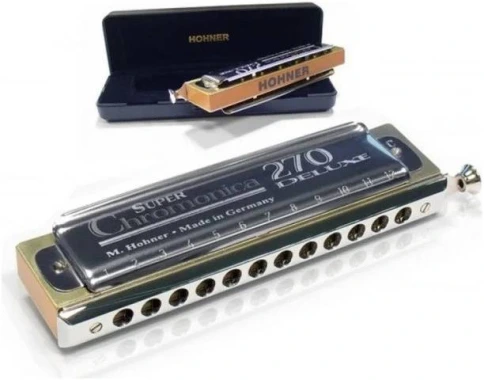 HOHNER Super Chromonica 270 Delux 270/48 C - Губная гармоника фото 1