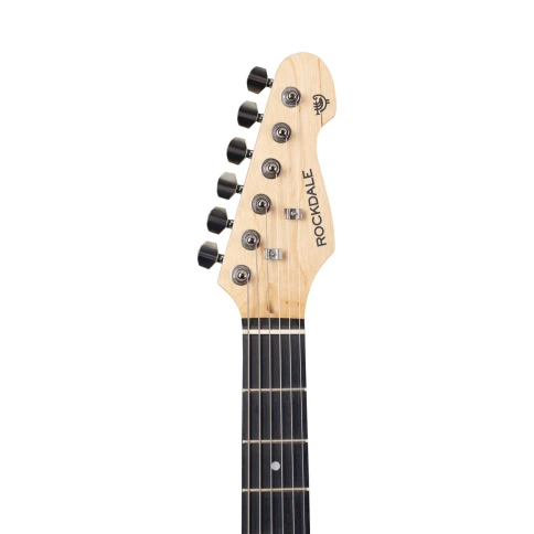 Электрогитара ROCKDALE Stars HSS Silver Metallic фото 9