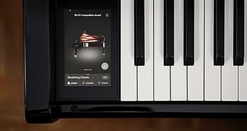 KAWAI CA901 EP - цифровое пианино, 88 клавиш, банкетка, механика Grand Feel III, цвет черный полиро фото 2