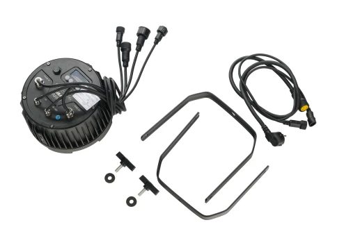 PL018W Светодиодный прожектор смены цвета (колорчэнджер), влагозащищенный IP65, RGBW, 18х8Вт, Bi Ray фото 5