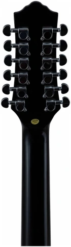 FLIGHT D-200/12 EQ BK - Гитара электроакустическая 12-струнная фото 5