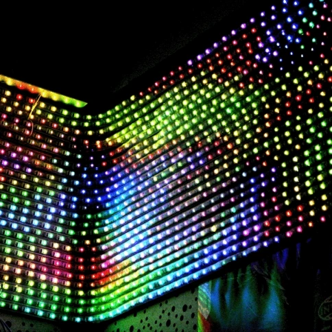 INVOLIGHT LED SCREEN55 - LED RGB гибкий экран, управ.с РС через LedContSystem, цена за сегмент 5м фото 1