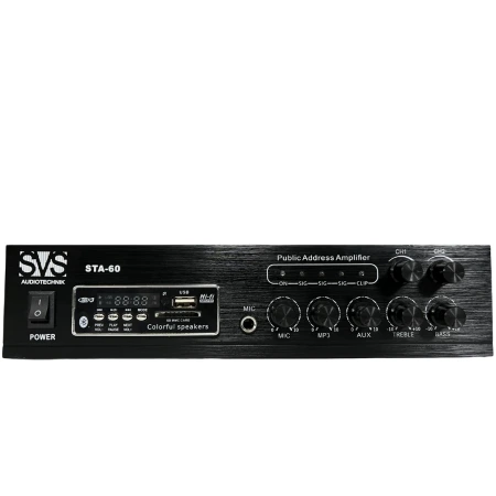SVS Audiotechnik STA-60 Микшер-усилитель на 2 зоны фото 1