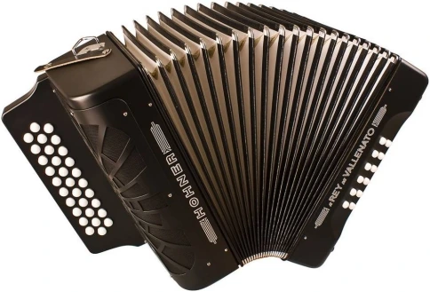 HOHNER El Rey del Vallenato BbEbAb black - Аккордеон диатонический фото 1