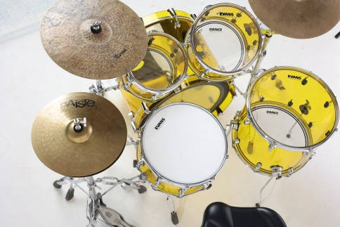 UBA-Am-2216/5 Барабанная установка, акрил, желтая (5 коробок), Мастерская Бехтеревых фото 8