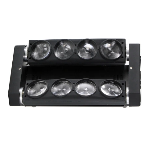 INVOLIGHT TWINBEAM2410 - светодиодная моторизованная панель 2 в 1, 8х 10Вт белый светодиод, DMX-512 фото 2