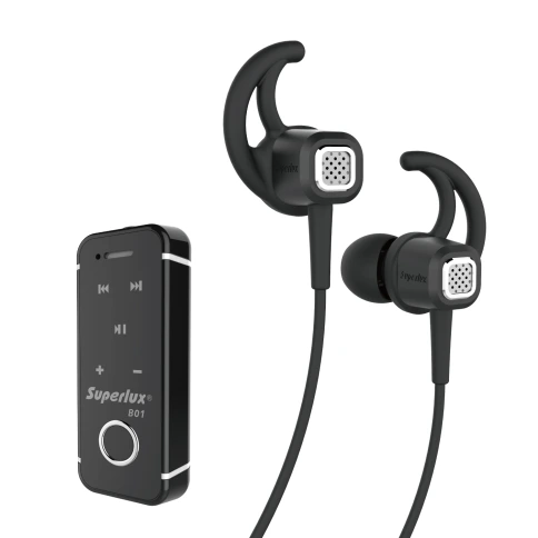 Superlux HDB387 Black динамические Bluetooth стерео наушники-вкладыши 3.5 мм фото 1