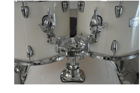 JW225-TF-WH Барабанная установка (2 коробки), белая, TJW фото 8