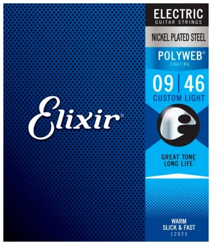 Струны для электрогитары Elixir 12025 9-46 фото 1