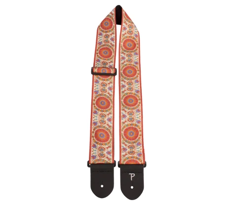 Perri's TWS-7141 - Ремень для гитары, Серия: JACQUARD, Материал: жаккард, Рисунок: медальоны, Ширина ремня: 6.35 см, Длина: 99 - 147 см фото 1