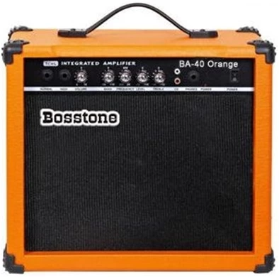 Комбоусилитель для бас гитары Bosstone BA-40W Orange фото 1