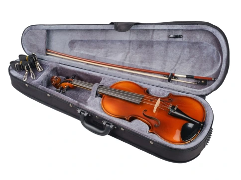 SKR100-4/4 Student Скрипка студенческая в футляре с смычком, Hora фото 1