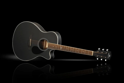 Электроакустическая гитара KEPMA A1CE Black фото 4