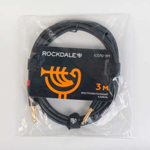 Инструментальный кабель ROCKDALE IC070-3M фото 7