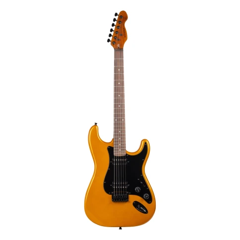 Электрогитара ROCKDALE Stars Plus HT HH Orange Blaze Metallic фото 1