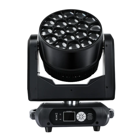 MH-4Y Вращающаяся голова Wash, Bee Eye, RGBW, LED 19х15Вт, LFocus фото 6