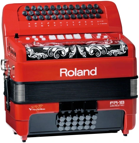 ROLAND FR-18D RD - Аккордеон фото 2