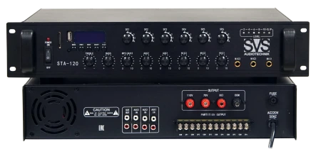 SVS Audiotechnik STA-120 Микшер-усилитель 6-зонный фото 1