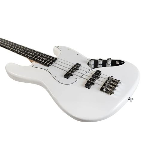 Бас-гитара ROCKDALE Stars JB Bass White фото 4