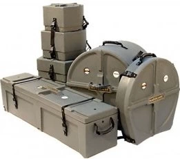 Комплект жестких кейсов для барабанов HARDCASE HLSTANDARDG GRANITE фото 1