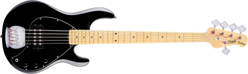 STERLING StingRay5 Black - Бас-гитара 5 струн фото 1