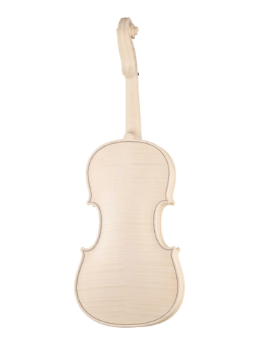 P-V044-WH Заготовка скрипки с накладкой 4/4, Gliga фото 5