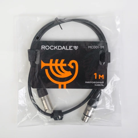 Микрофонный кабель ROCKDALE MC001-1M (1м) фото 5