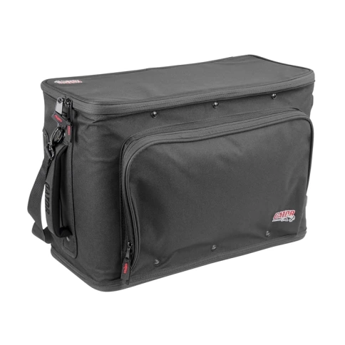 GATOR GR-RACKBAG-3UW - сумка рэковая, стальные рельсы, 3U, на колёсах фото 2