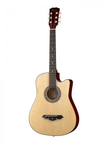 Акустическая гитара Foix FFG-2038CAP-NA в комплекте с аксессуарами фото 2