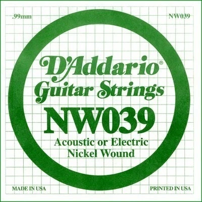 Струны DADDARIO NW039 фото 1